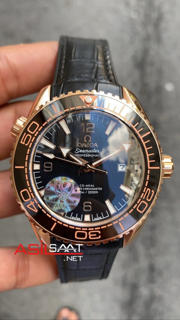 Omega Seamaster Planet Ocean Rose Kauçuk Kordon