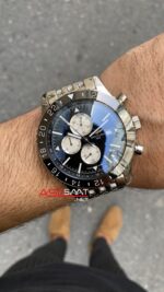 Breitling Chronoliner Siyah Y24310 Replika Saat