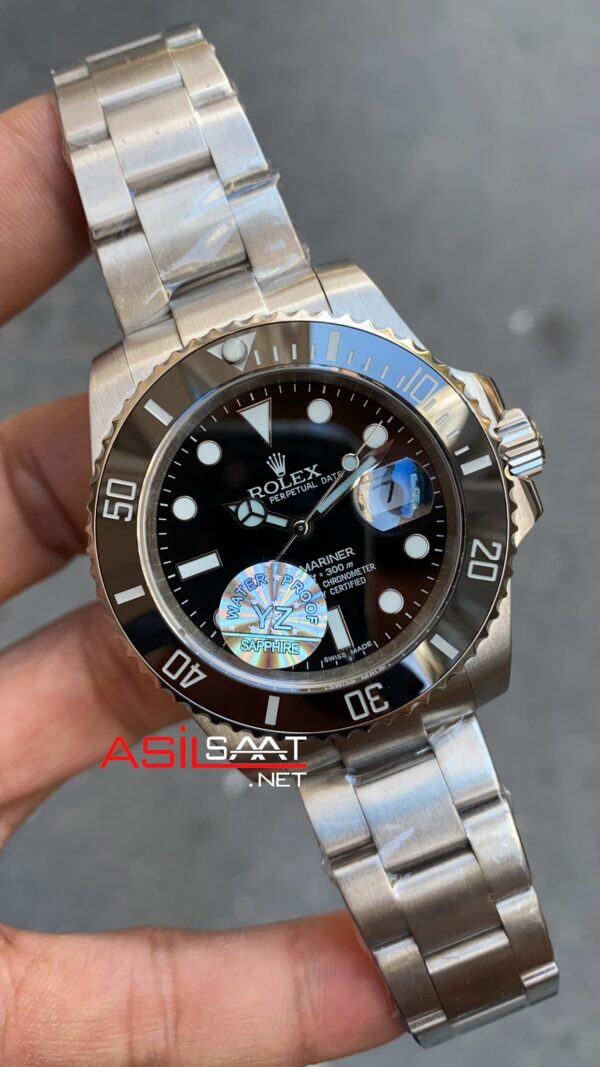 Rolex Submariner Date 41 mm 126610LN Silver Replika Saat ROLS001