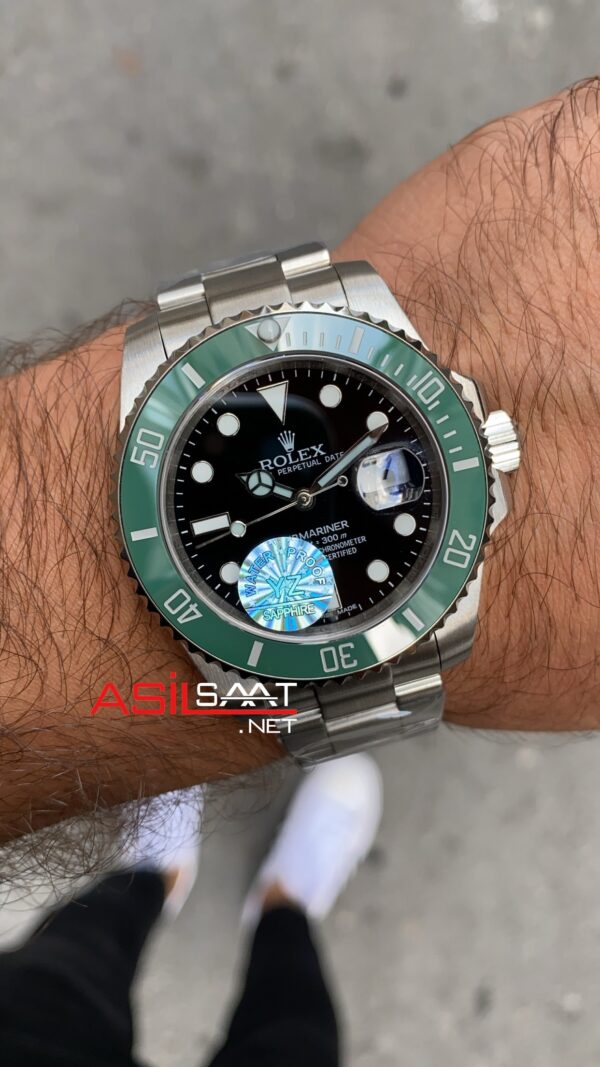 Rolex Submariner Starbucks 41 mm 126610LV Silver Replika Saat ROLS004