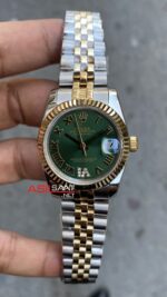 Rolex Datejust 278273 Yeşil Kadran Kadın Saati Green Dial Two Tone 31 mm