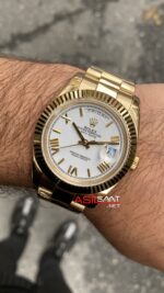 Rolex Day Date 2282238 White Gold President 40 mm
