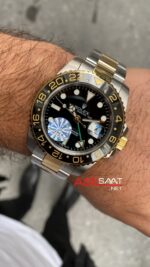 Rolex Gmt Master II 40 mm 116713LN Two Tone Replika Saat ROLG002