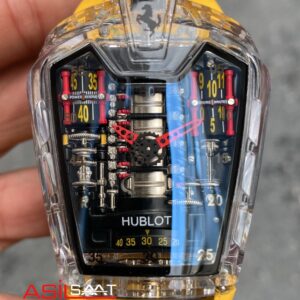 Hublot LaFerrari MP 05 Sarı Kordon Şeffaf Kasa HBFL004