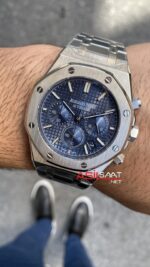 Audemars Piguet Royal Oak Chronograph 26240ST Mavi 41 mm Replika Saat