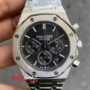 Audemars Piguet Royal Oak Chronograph 26320ST Siyah Replika Saat