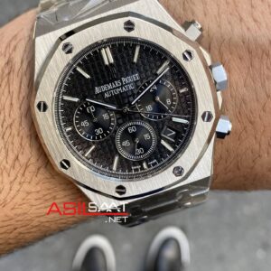 Audemars Piguet Royal Oak Chronograph 26320ST Siyah Replika Saat