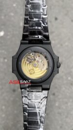 Patek Philippe Nautilus Mavi Kadran 40 mm 5711 Black Replika Saat PPNA013