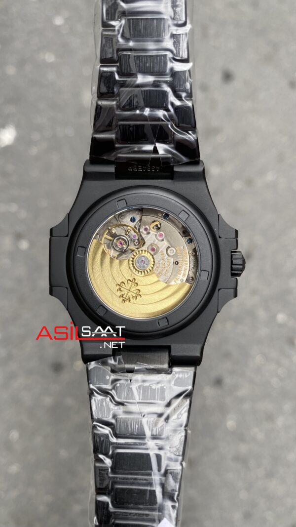 Patek Philippe Nautilus Mavi Kadran 40 mm 5711 Black Replika Saat PPNA013