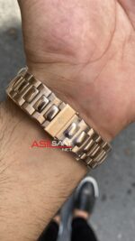Patek Philippe Nautilus Mavi Kadran 40 mm 5711 Rosegold Replika PPNA010