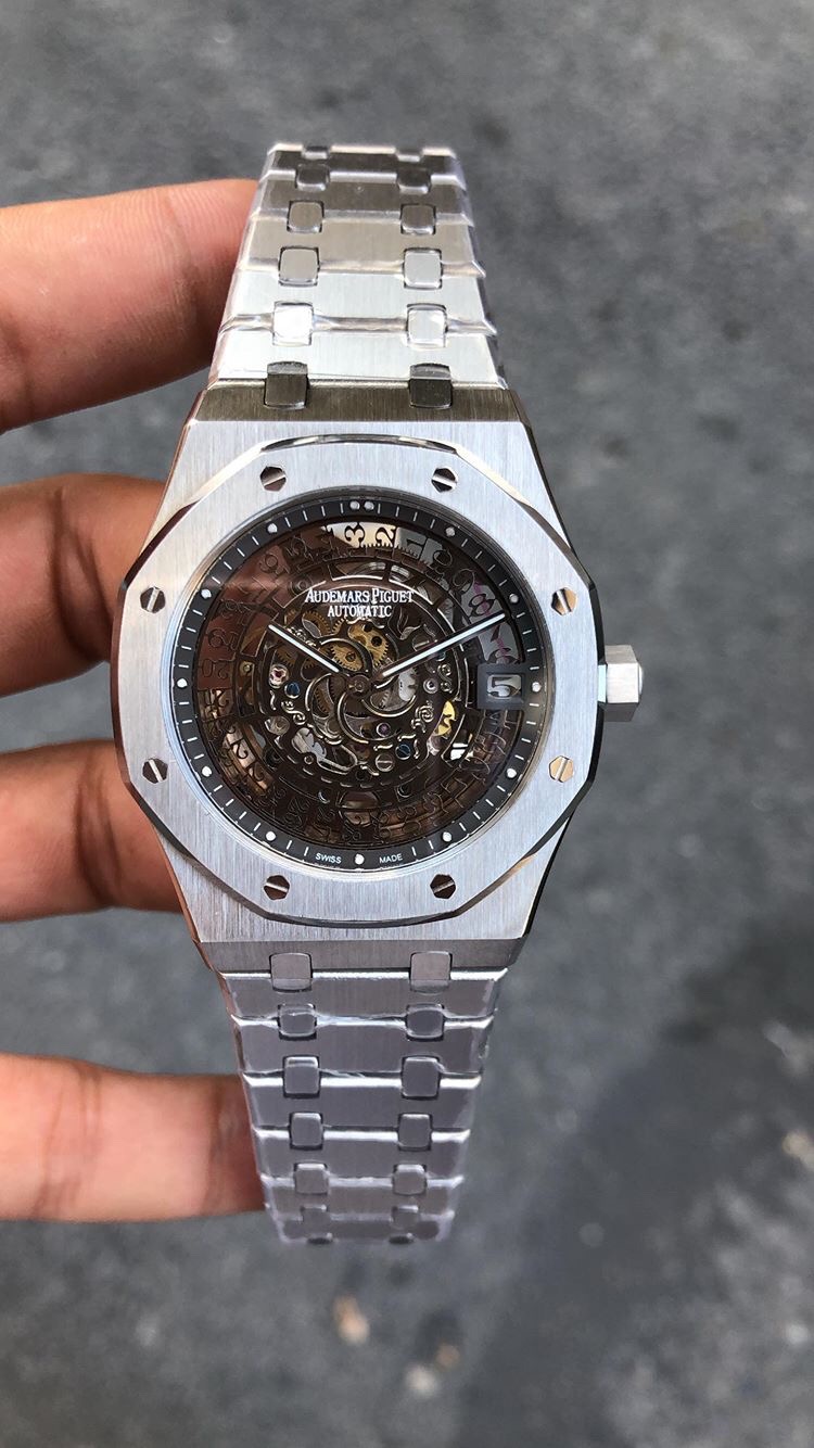 Audemars Piguet Royal Oak Skeleton 41 mm Silver