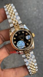 Rolex Datejust Jubilee 178273 Kadın Saati Taşlı Siyah Kadran 31 mm
