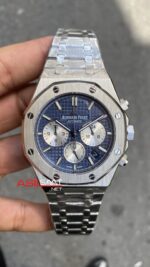 Audemars Piguet Royal Oak Chronograph 26331ST Mavi Replika Saat