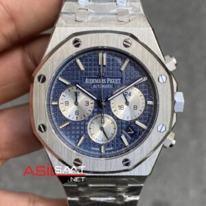 Audemars Piguet Royal Oak Chronograph 26331ST Mavi Replika Saat