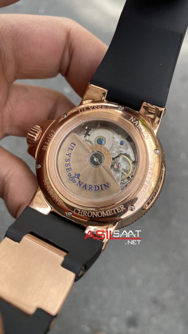 Ulysse Nardin Le Locle Suisse Maxi Marine Chronometer 44 mm Beyaz Kadran Replika Saat