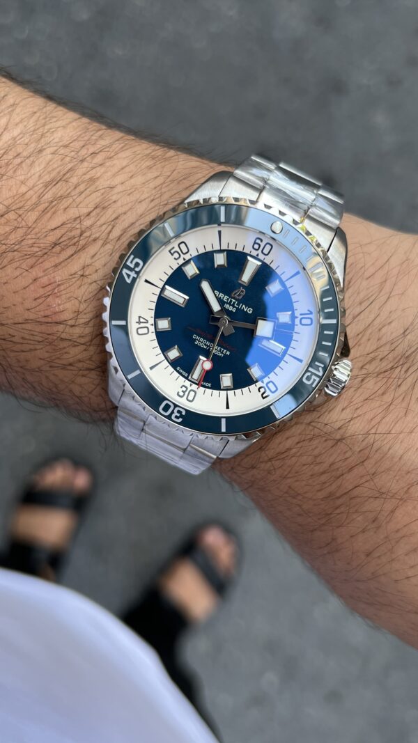 Breitling Superocean Mavi Replika Saat