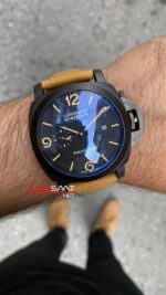 Panerai Luminor Marina PVD Siyah Kahverengi 46 mm Replika Saat